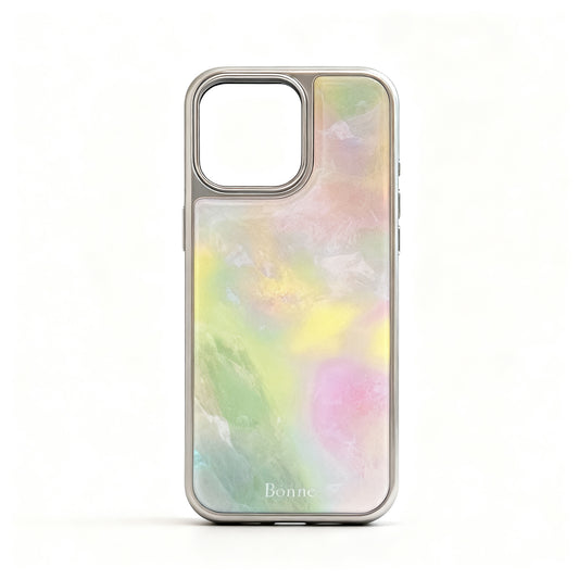 Marble Design Light Blue Phone Case for iPhone
