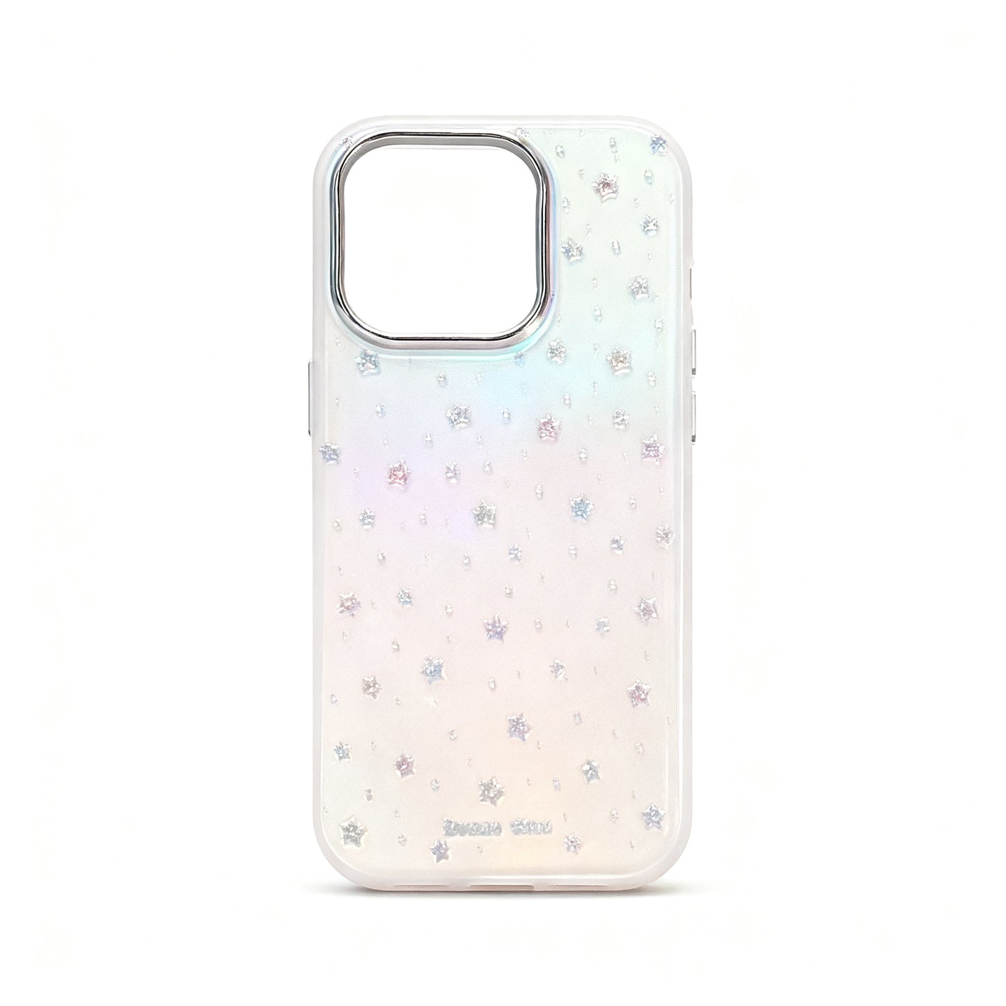 Korean Style Shimmering Star Print Phone Case for iPhone