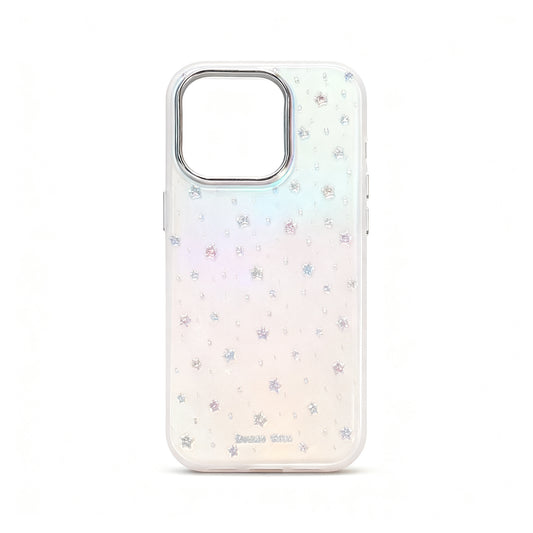 Korean Style Shimmering Star Print Phone Case for iPhone