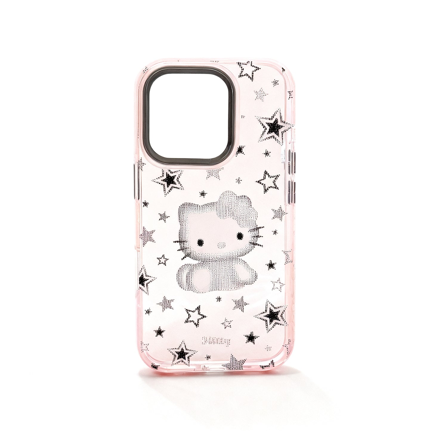 Cute Cartoon Cat Soft Phone Case for iPhone with Colorful Border