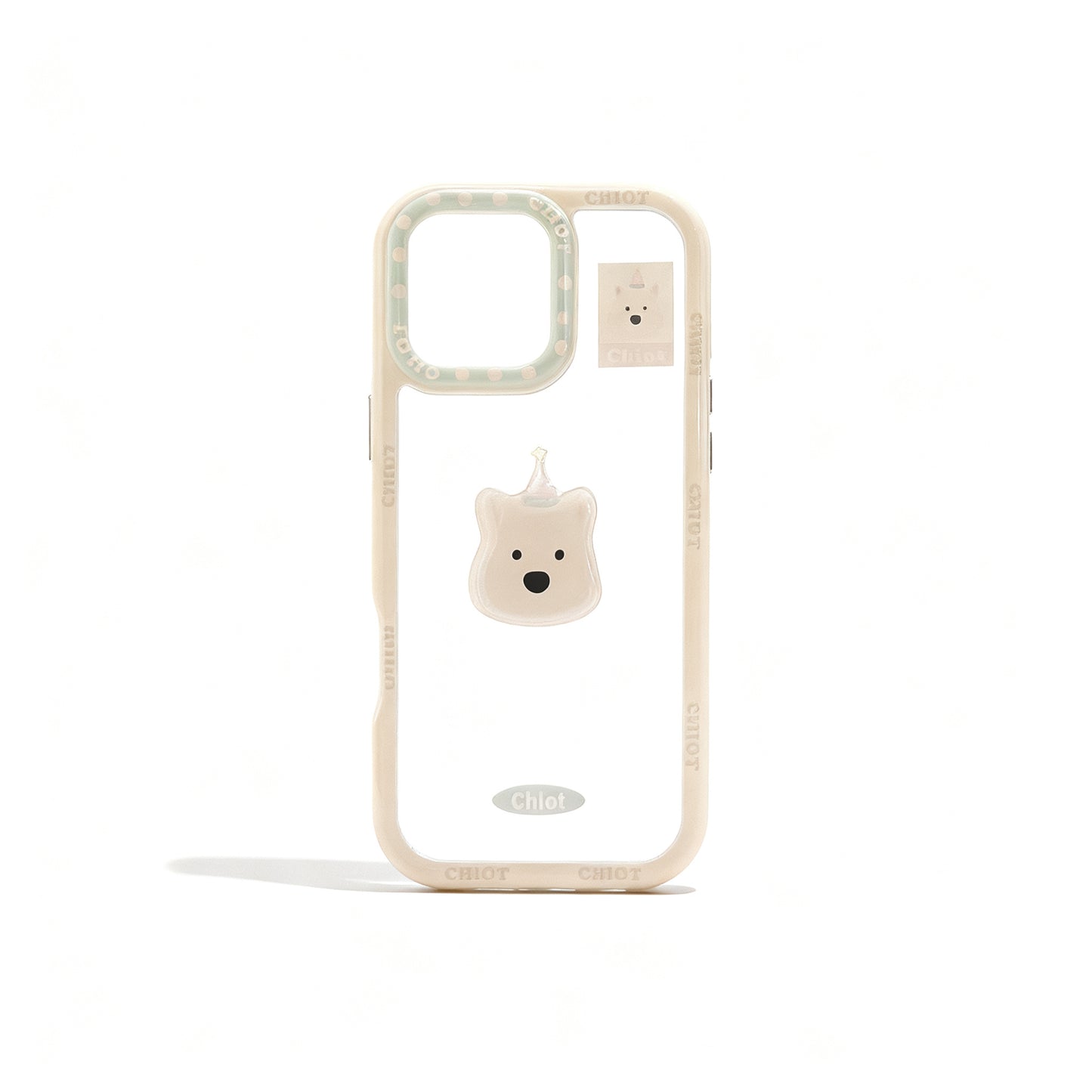 Cute Animal Design Acrylic Phone Case for iPhone
