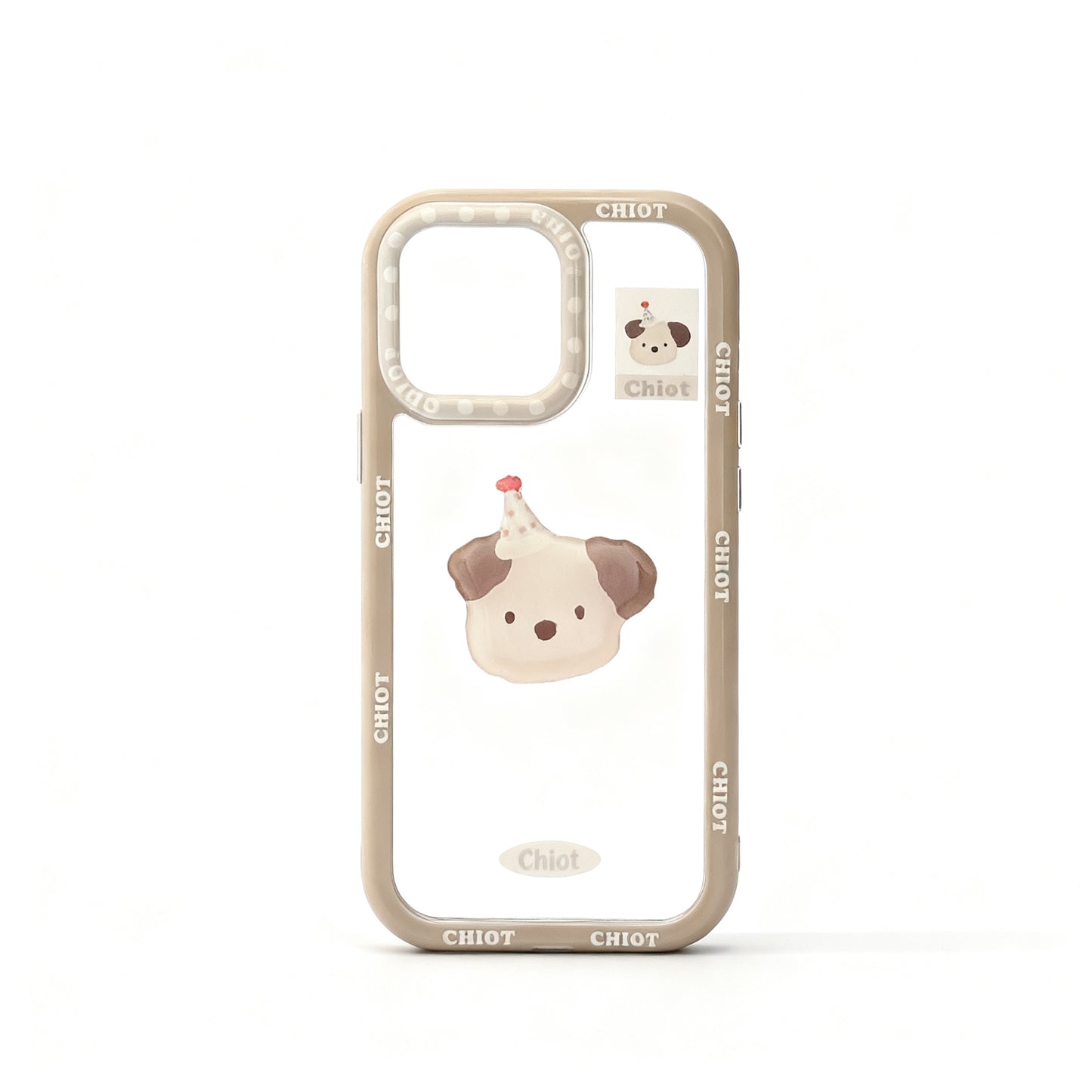 Cute Animal Design Acrylic Phone Case for iPhone
