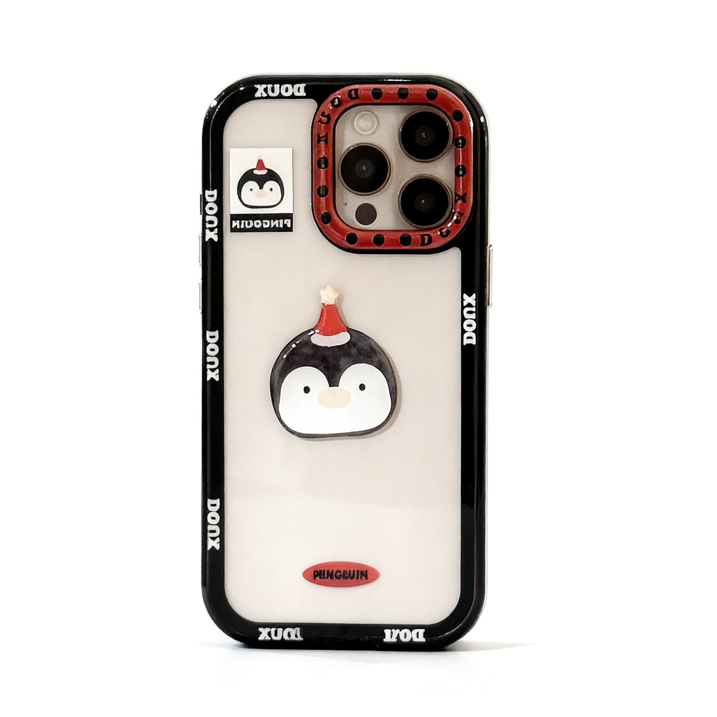 Cute Animal Design Acrylic Phone Case for iPhone