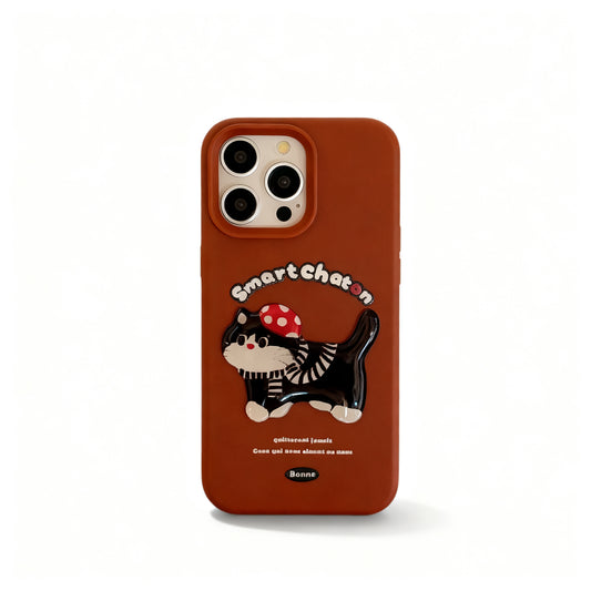Cute Cartoon Animal Print Soft Phone Case for iPhone