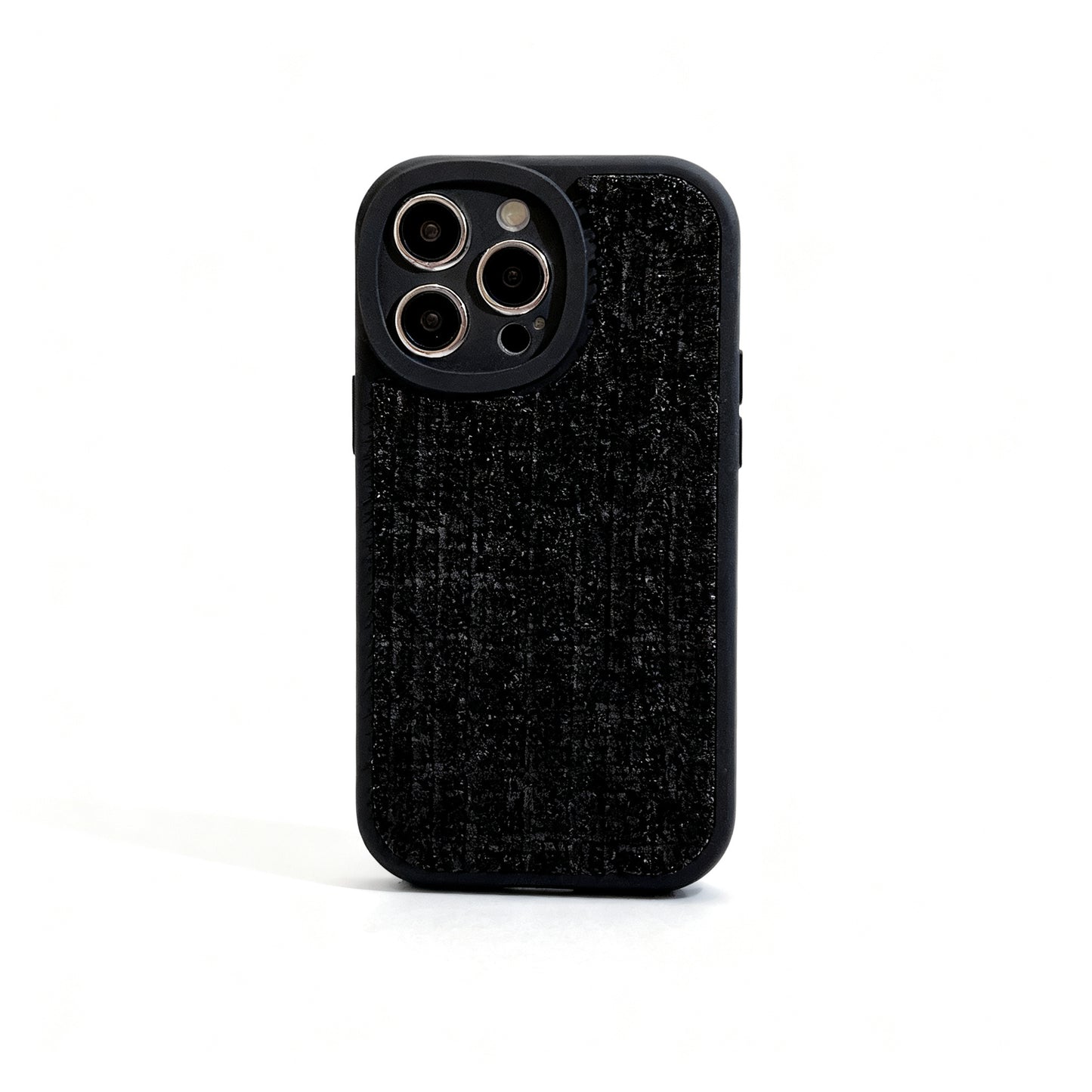 Black Butterfly Bow Soft Phone Case for iPhone