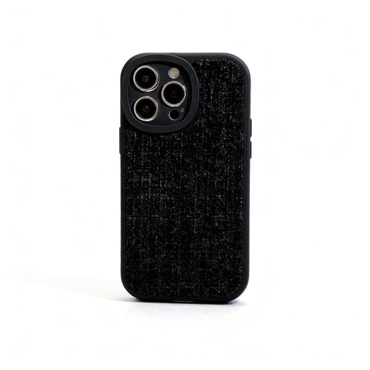 Black Butterfly Bow Soft Phone Case for iPhone