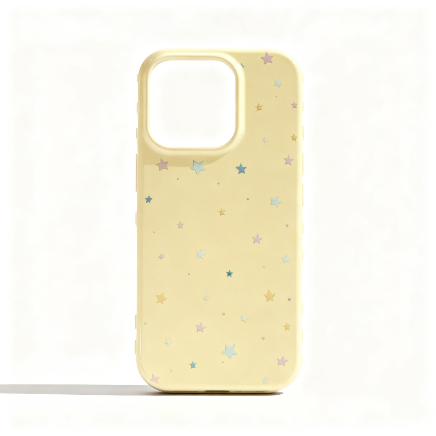 Colorful Star Graffiti Soft Phone Case for iPhone