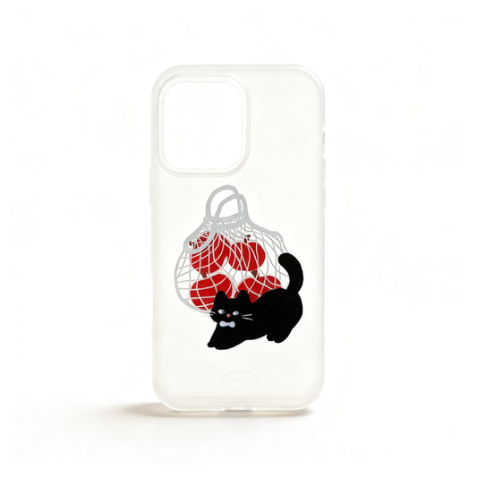 Cute Cat Design Soft Phone Case for iPhone