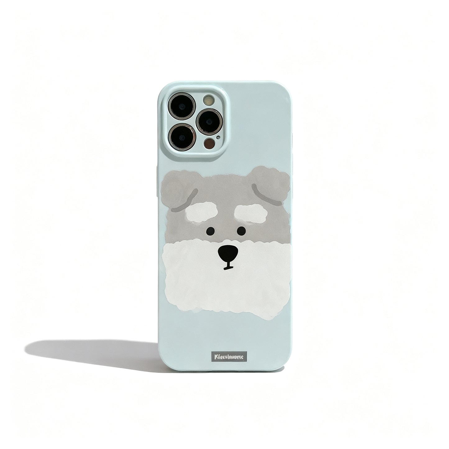 Cute Cartoon Dog Plush Phone Case for iPhone