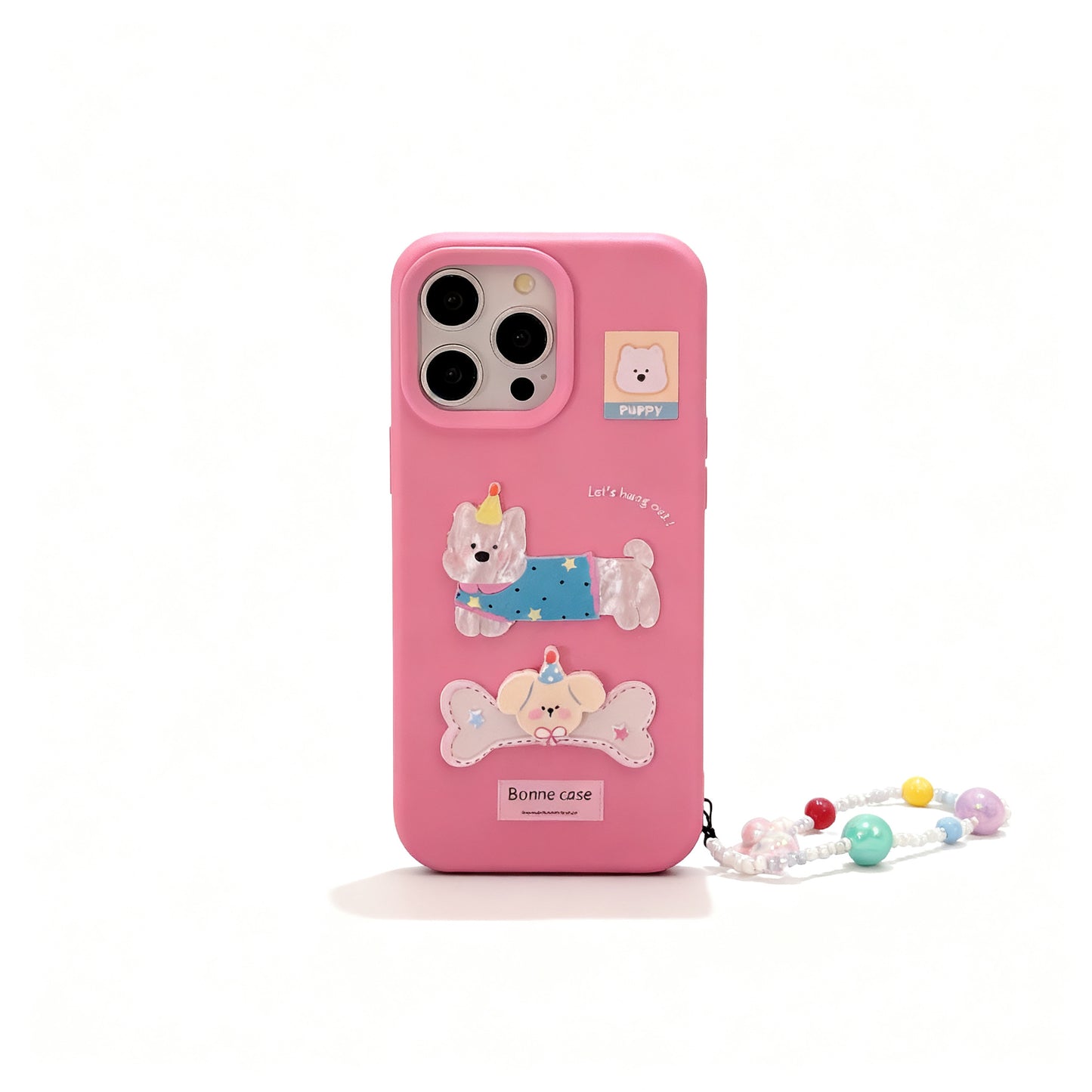 Cute Dog Bone Print Soft Phone Case for iPhone