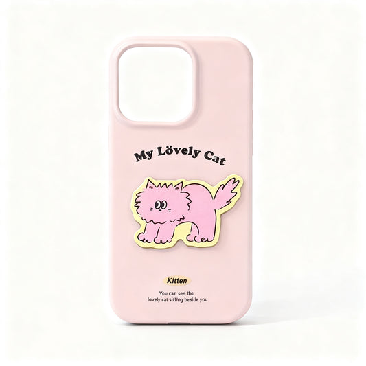 Colorful Cat Design Shockproof Phone Case for iPhone