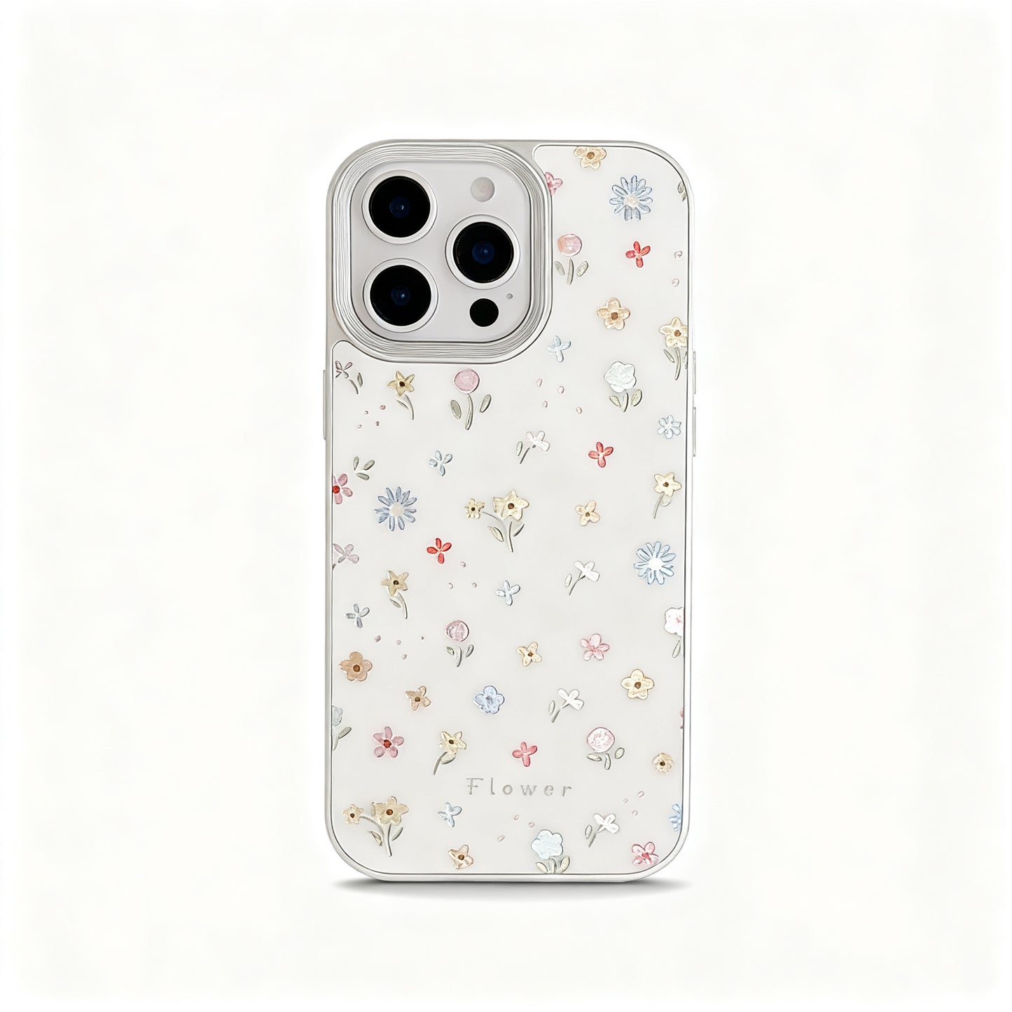 Colorful Floral Shockproof Phone Case for iPhone