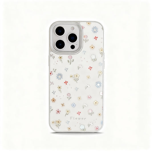 Colorful Floral Shockproof Phone Case for iPhone