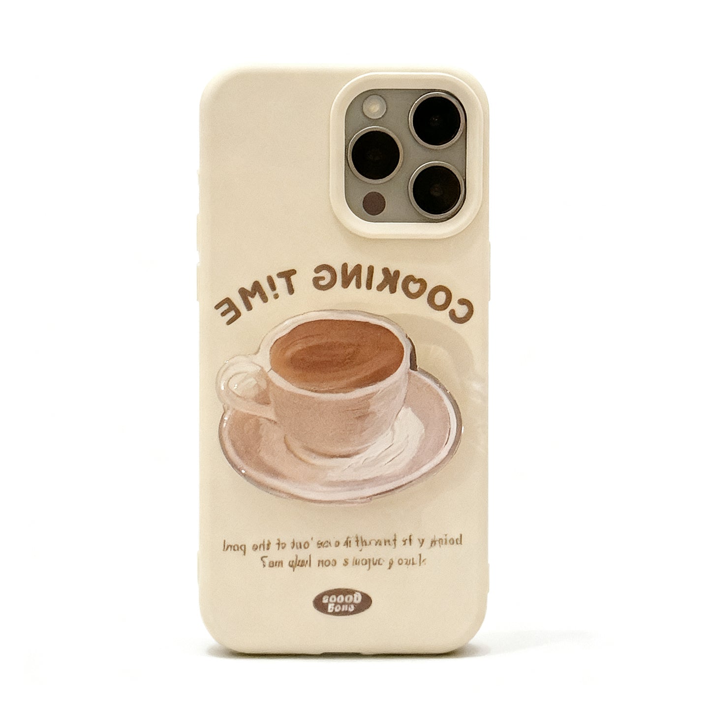 Vintage Coffee Cup Dessert Stand Phone Case for iPhone