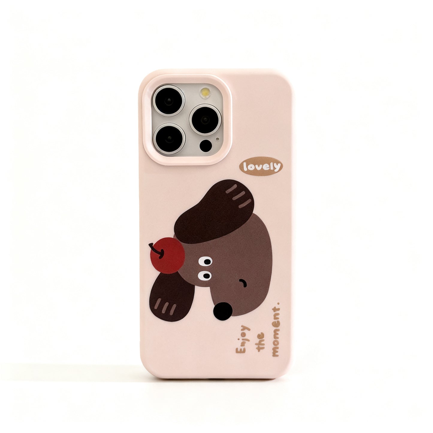 Cute Dog Pattern Soft Silicone Phone Case for iPhone