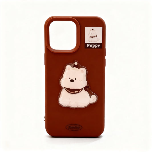 Cute Teddy Bear Soft Silicone Phone Case for iPhone