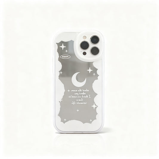 Purple Galaxy Cloud Matte Phone Case for iPhone