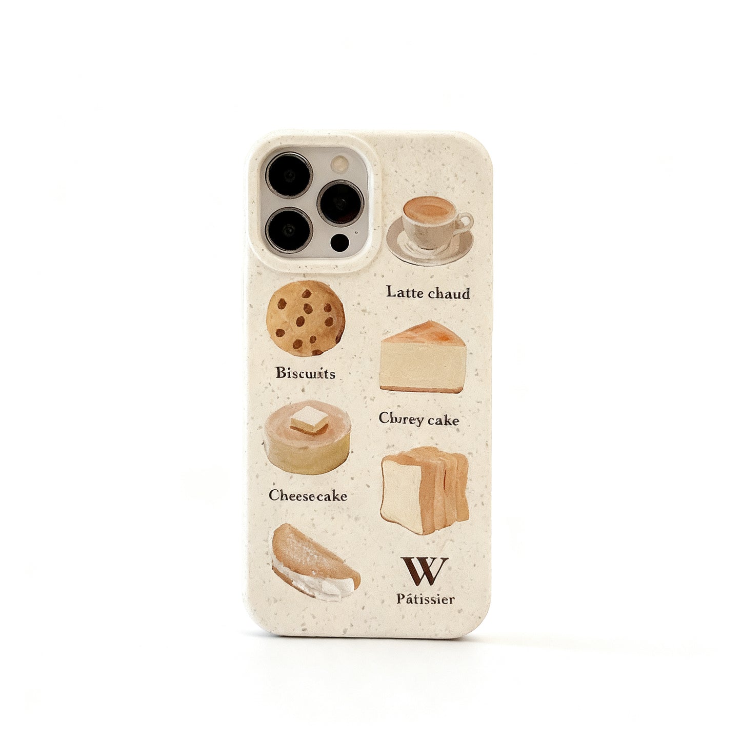 Vintage Wheat Straw Textured Phone Case for iPhone