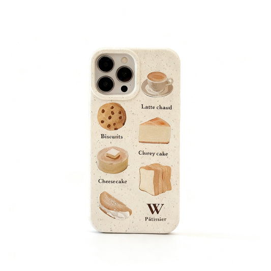Vintage Wheat Straw Textured Phone Case for iPhone
