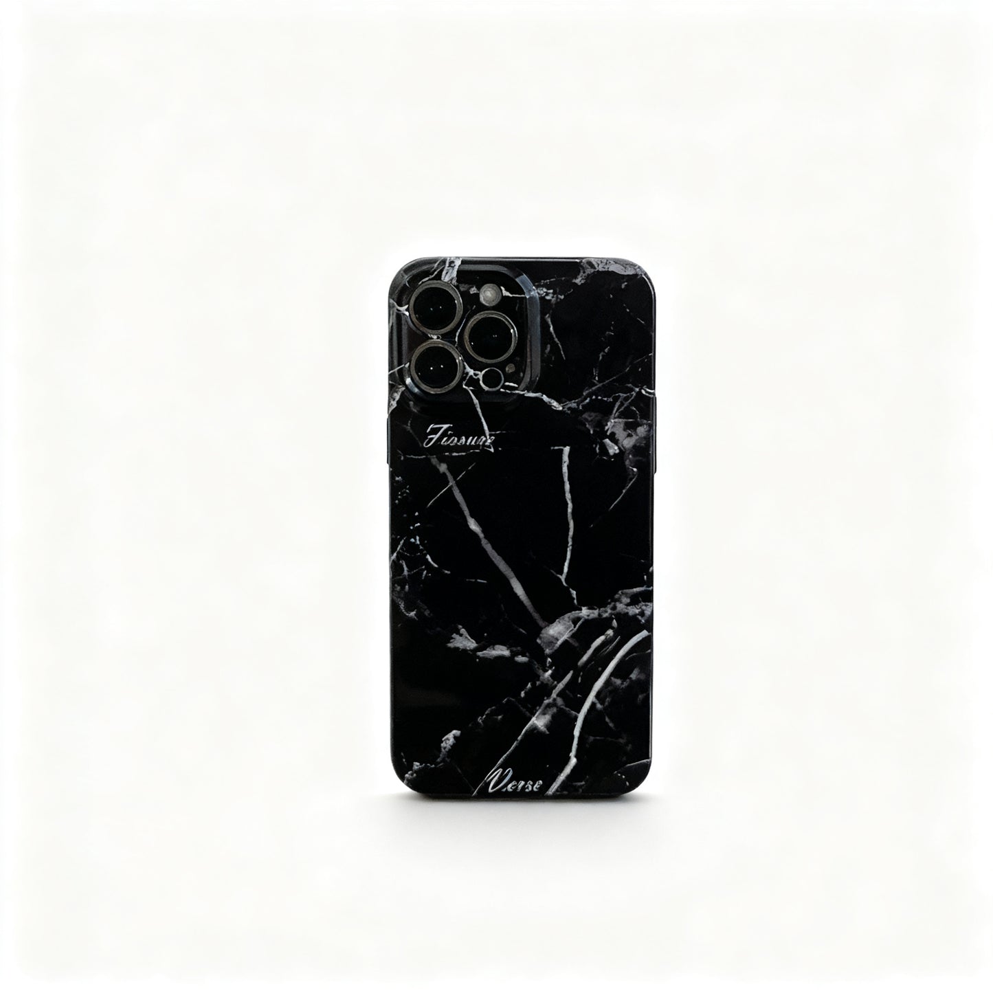 Minimalist Gray Marble Soft Phone Case for iPhone