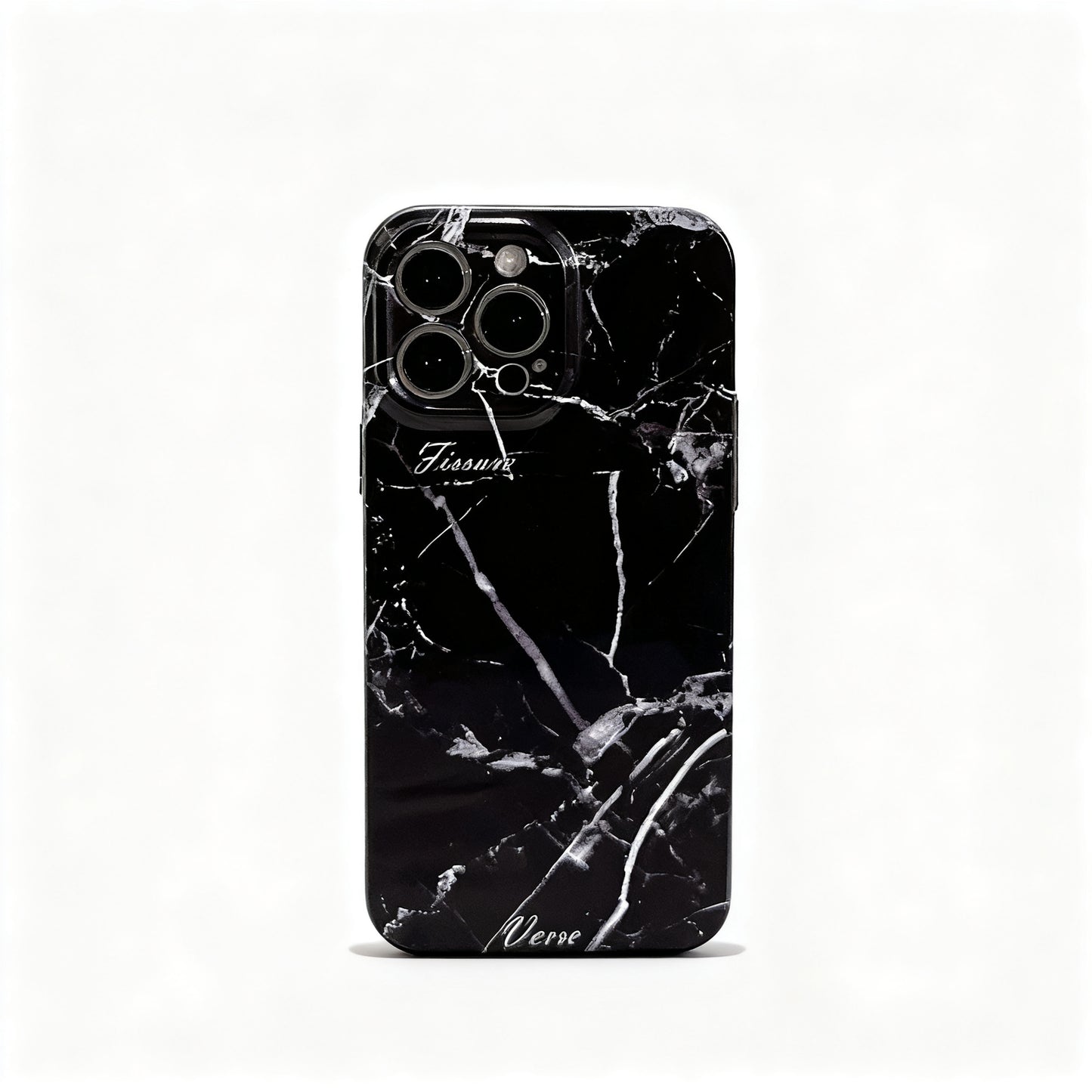 Minimalist Gray Marble Soft Phone Case for iPhone