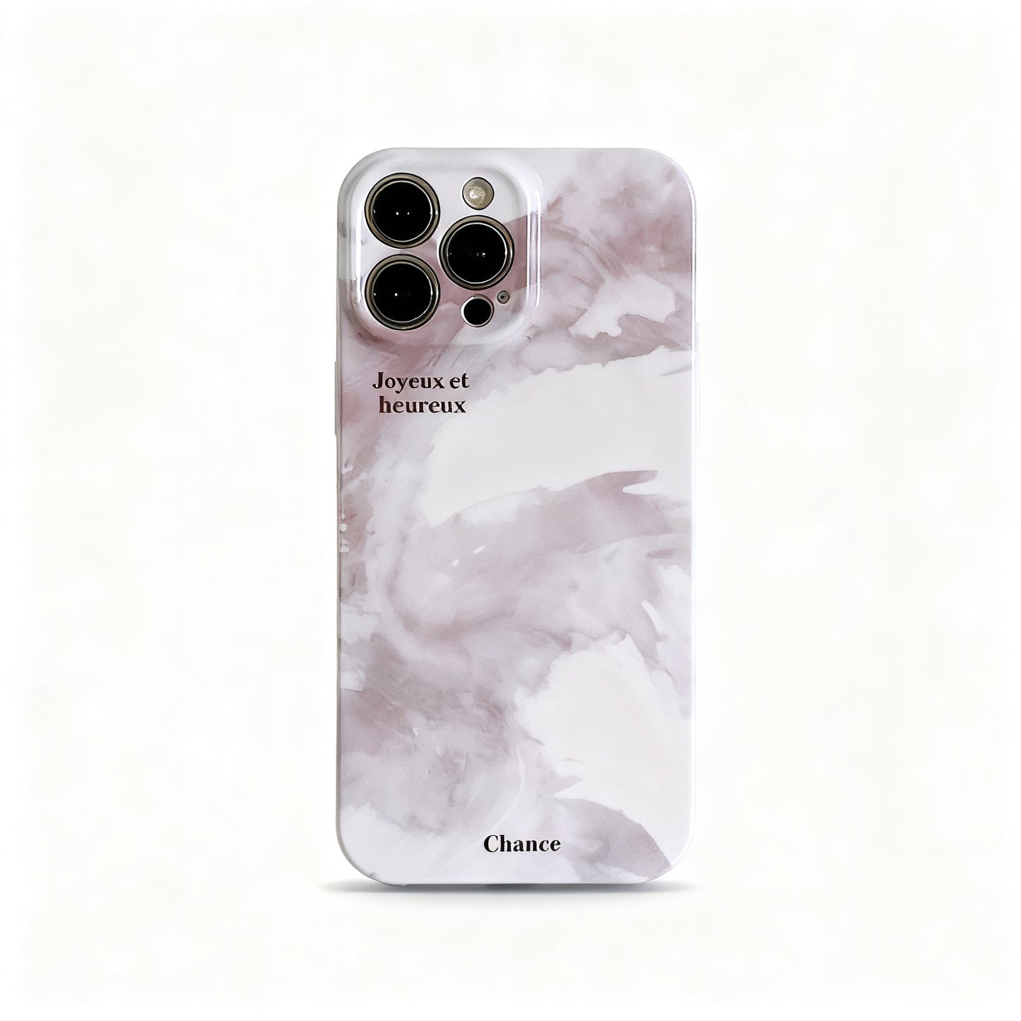 Minimalist Gray Marble Soft Phone Case for iPhone