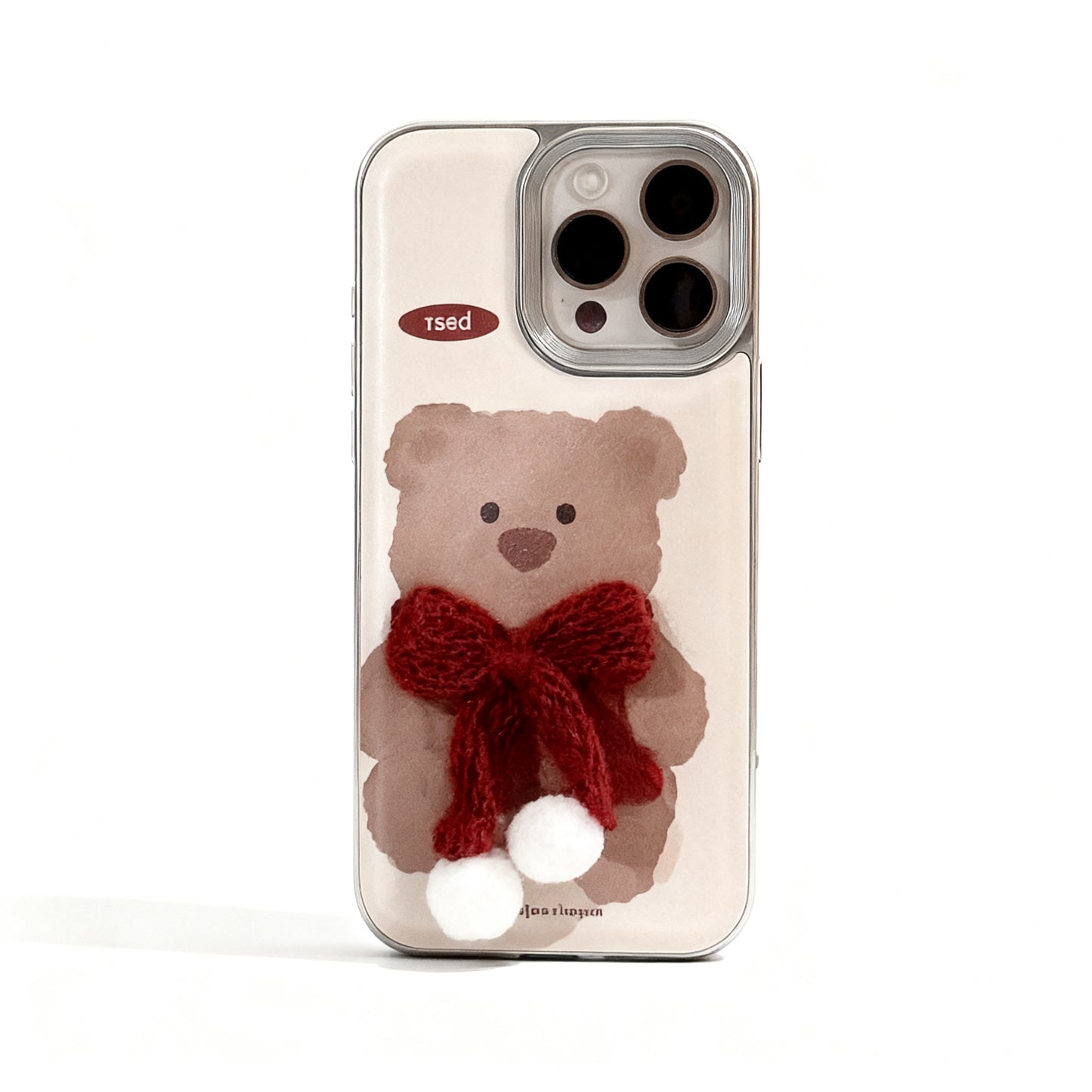 Cute Plush Animal 3D Phone Case for iPhone