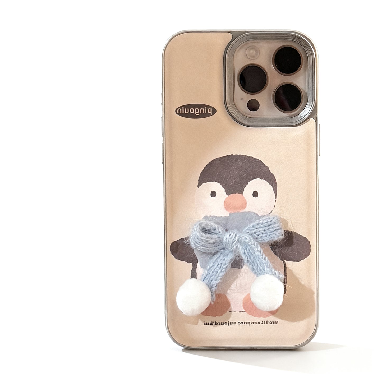 Cute Plush Animal 3D Phone Case for iPhone
