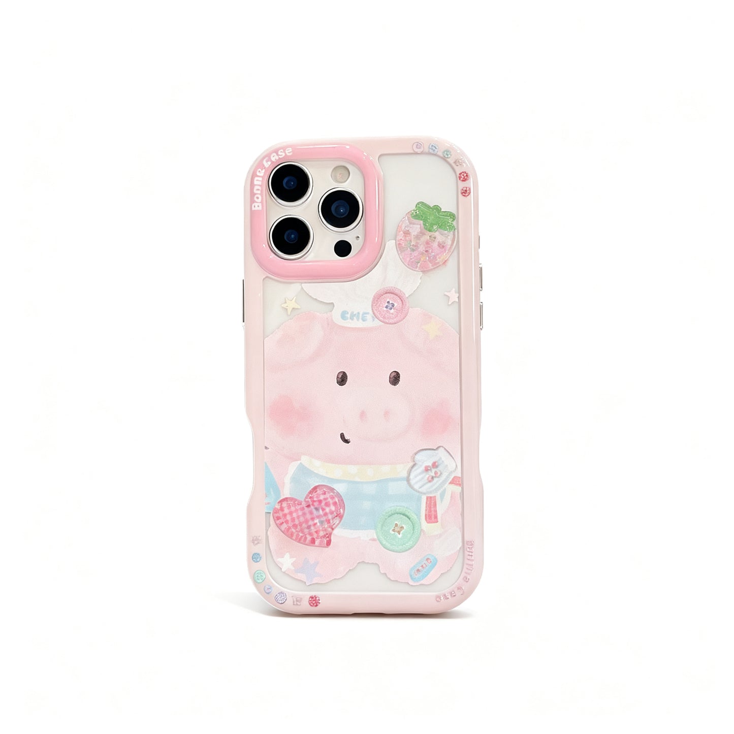 Cute Chef Animal Cartoon Phone Case for iPhone