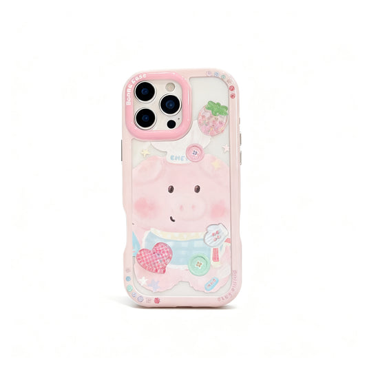 Cute Chef Animal Cartoon Phone Case for iPhone