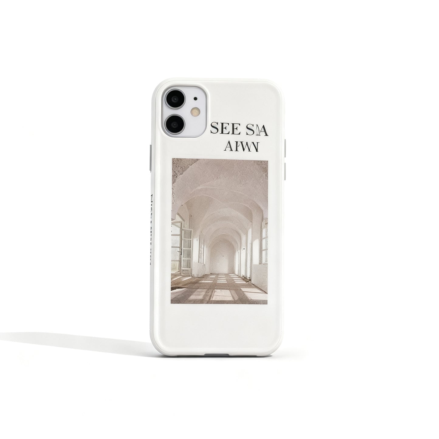 Pink Shell Stand Phone Case for iPhone