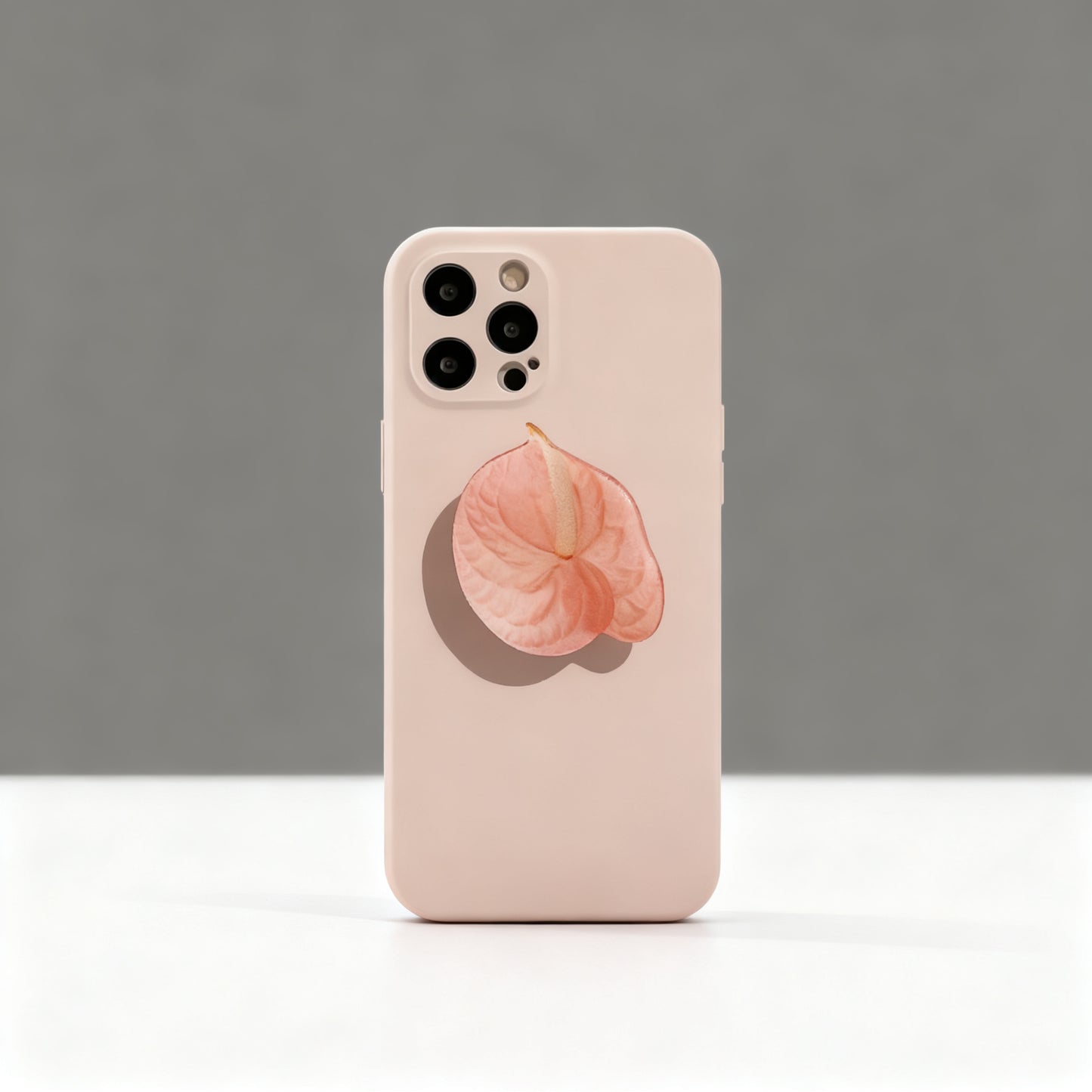 Pink Shell Stand Phone Case for iPhone