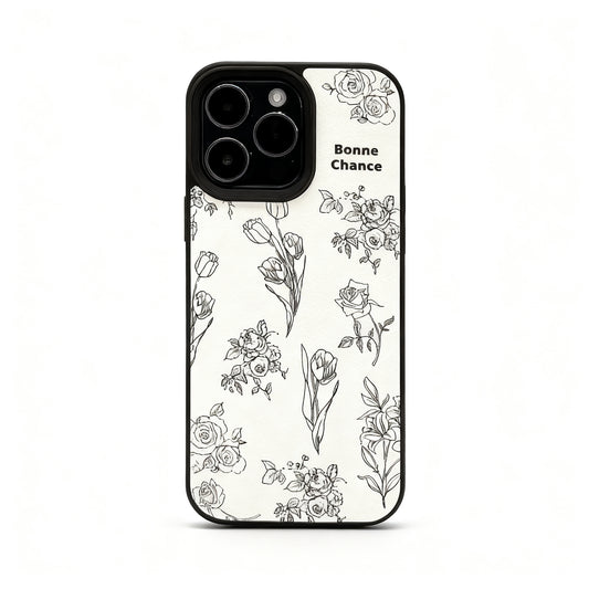Soft Pink Camellia Floral Phone Case for iPhone