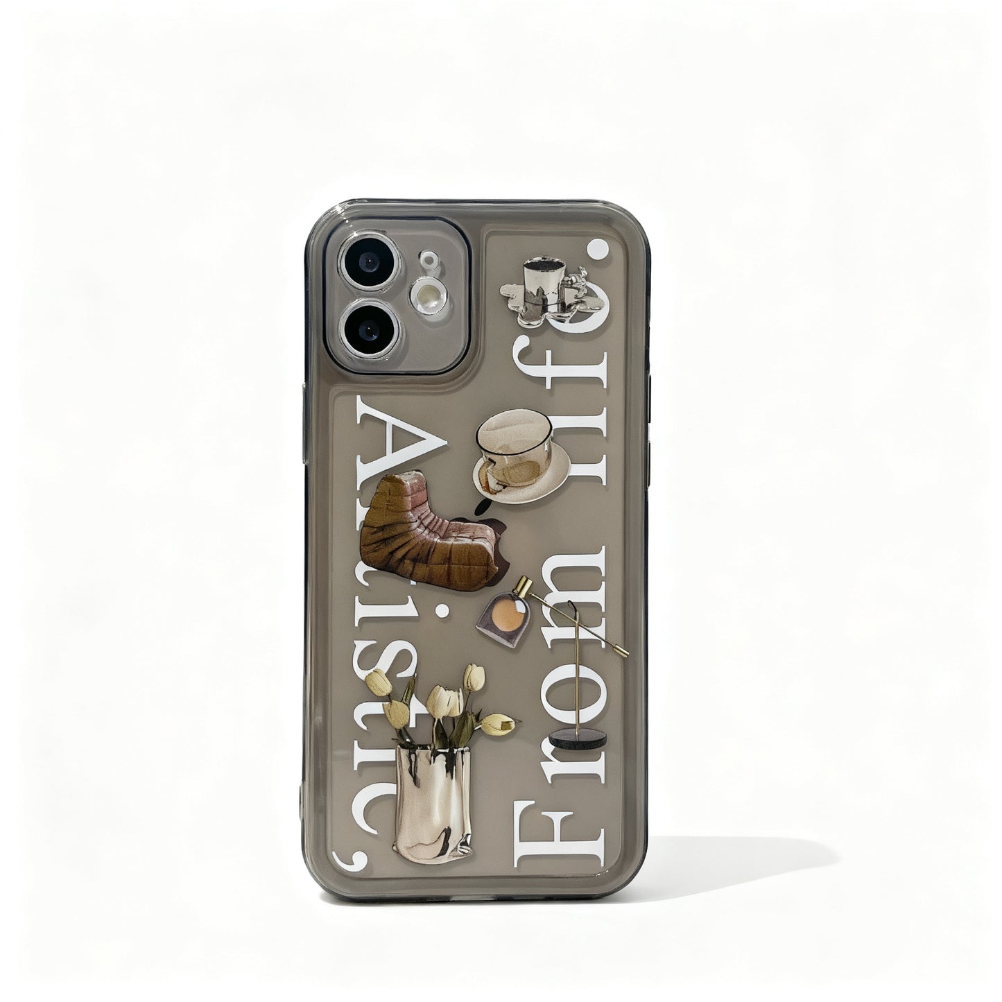 Minimalist Clear Soft Phone Case for iPhone