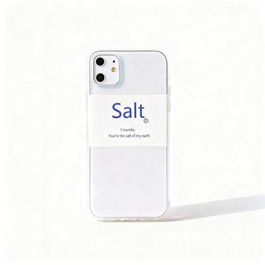 Transparent Minimalist Soft Phone Case for iPhone