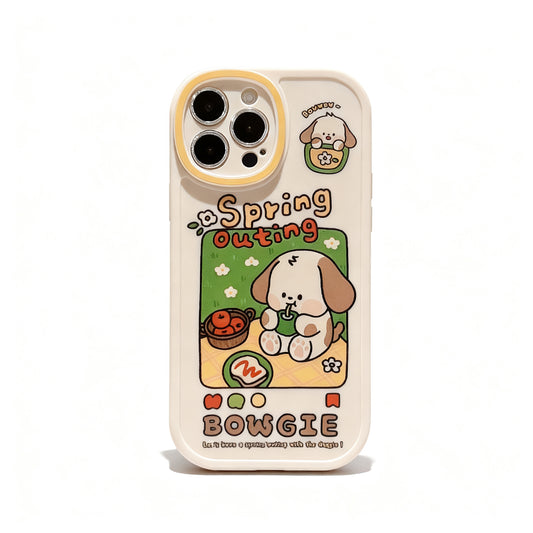 Cute Cartoon Soft Silicone Phone Case for iPhone