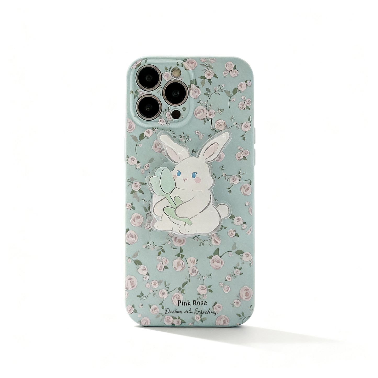 Vintage Floral Soft Silicone Phone Case for iPhone