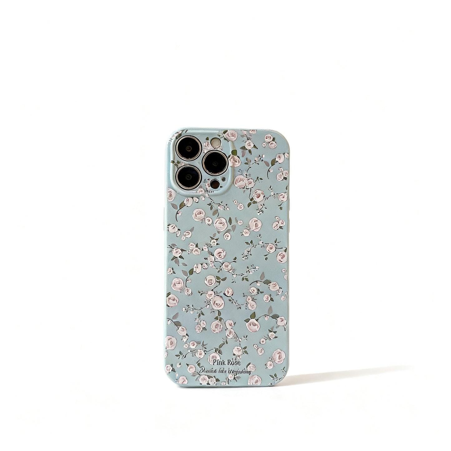 Vintage Floral Soft Silicone Phone Case for iPhone