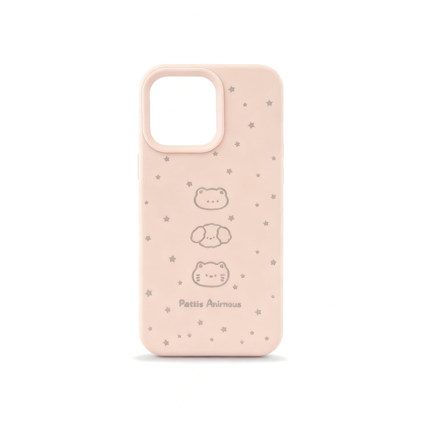 Cute Animal Star Print Soft Phone Case for iPhone