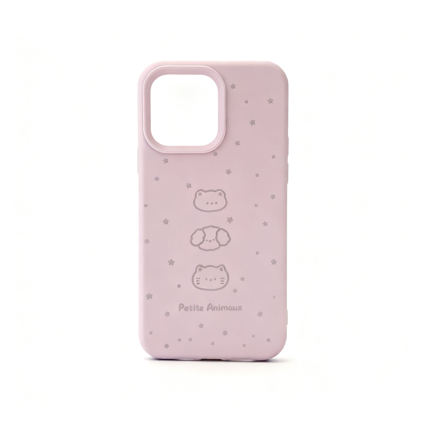 Cute Animal Star Print Soft Phone Case for iPhone