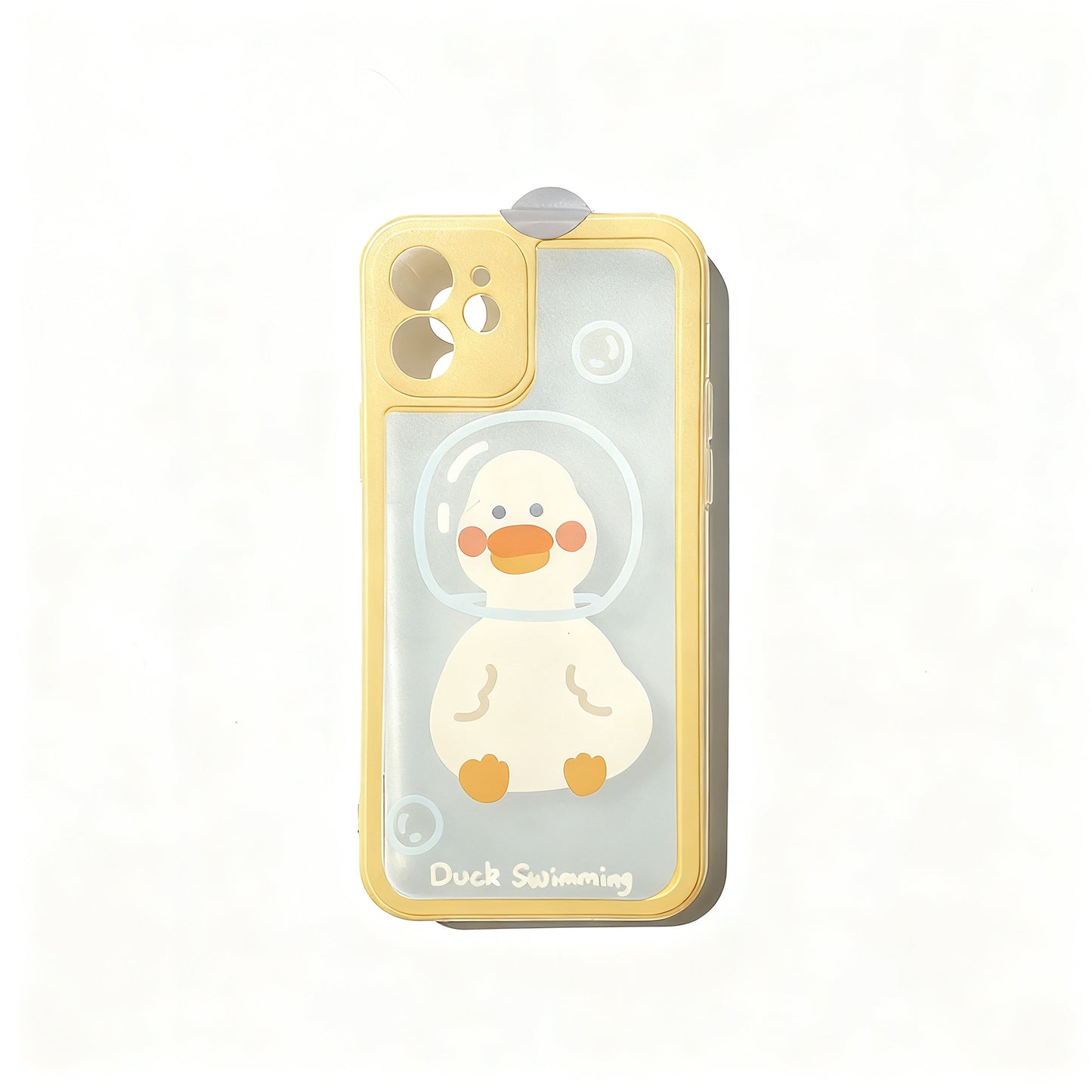 Cute Cartoon Duck Soft Phone Case for iPhone