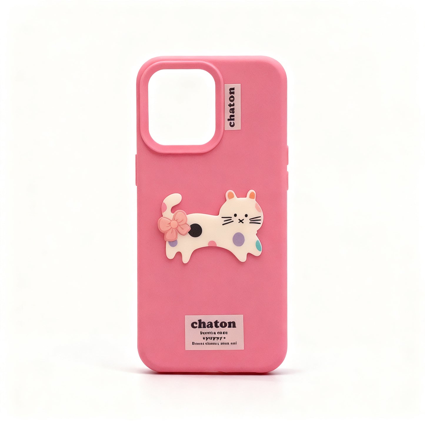 Cute Cat Design Soft Phone Case for iPhone