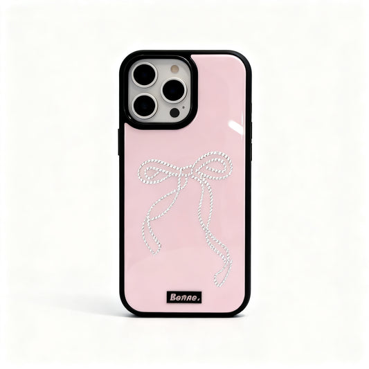 Cute Pink Butterfly Soft Phone Case for iPhone