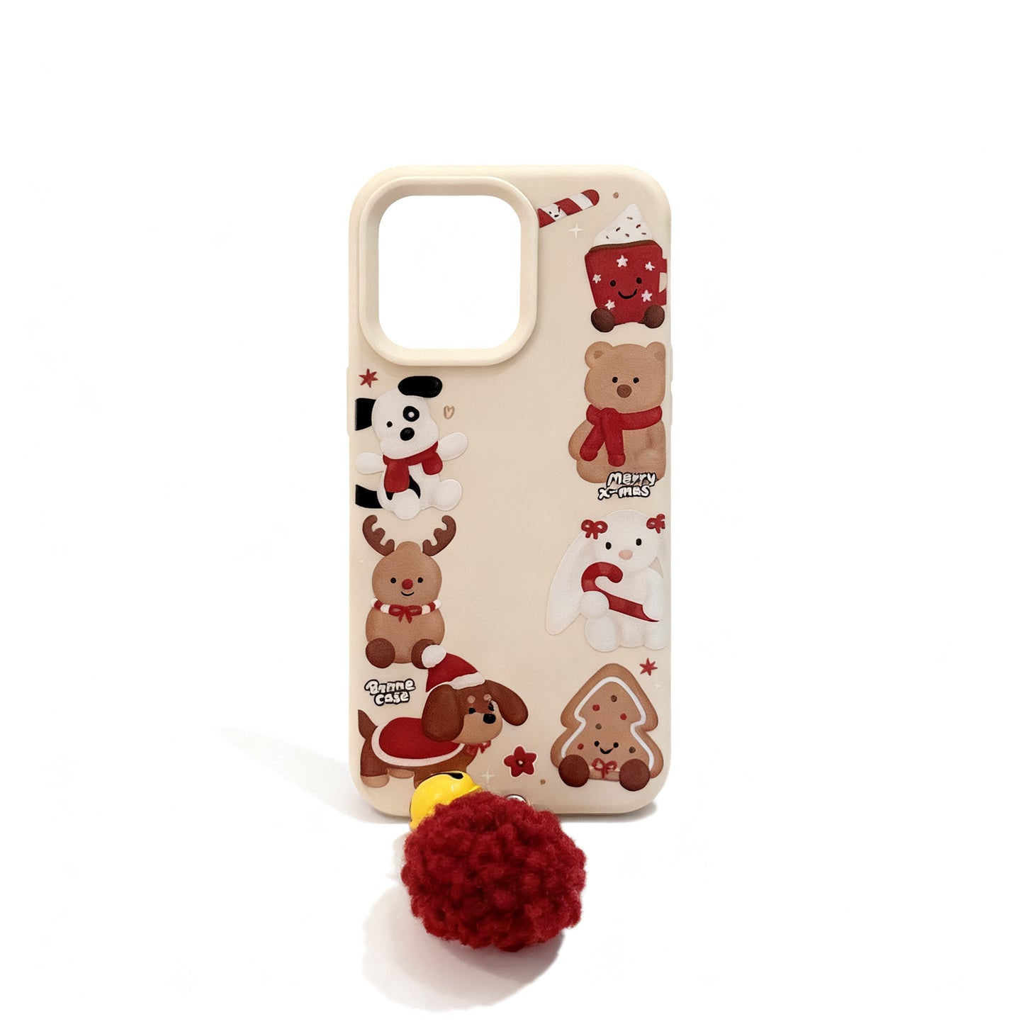 Pink Crystal Ball Stand Phone Case for iPhone