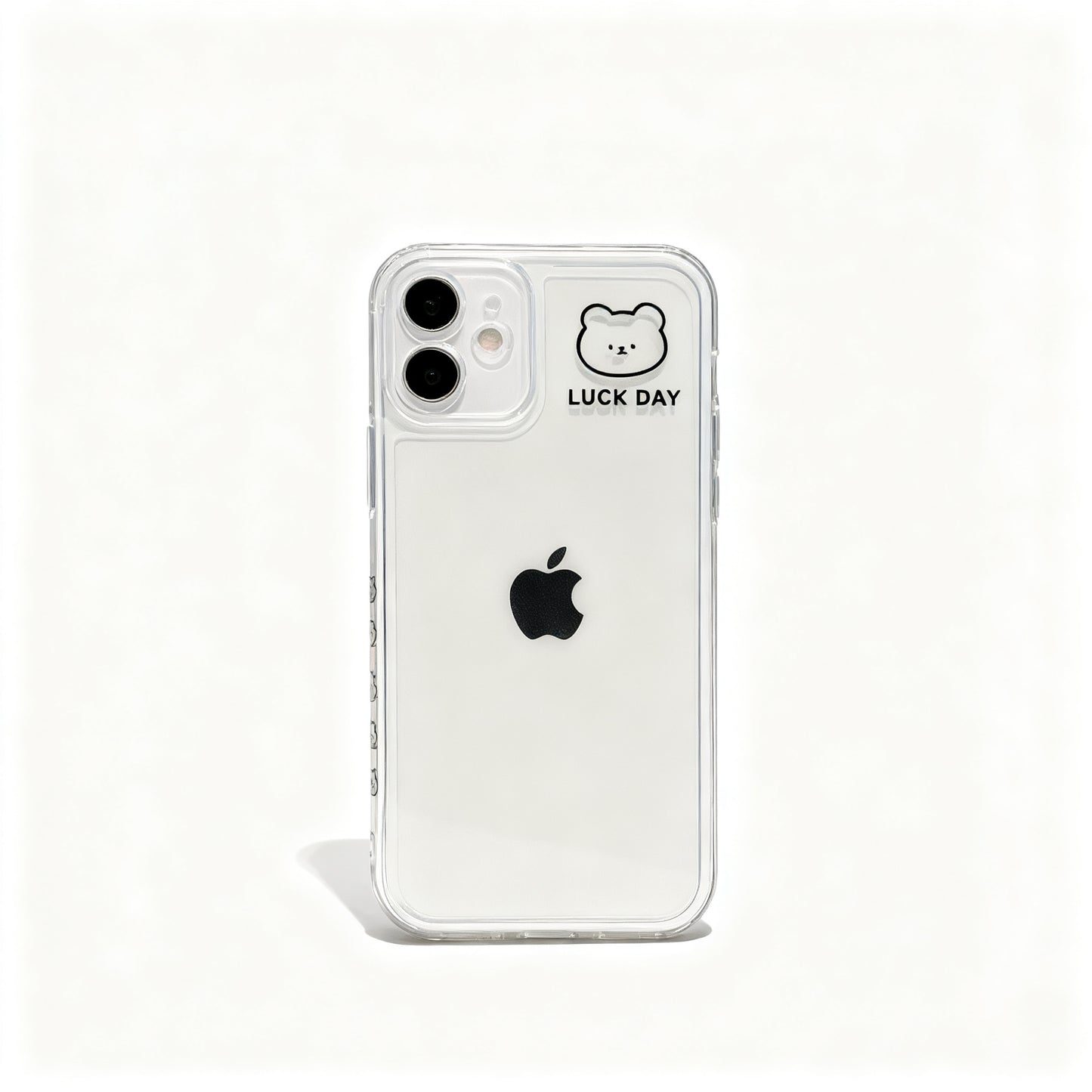 Soft Pink Minimalist Line Art Phone Case for iPhone