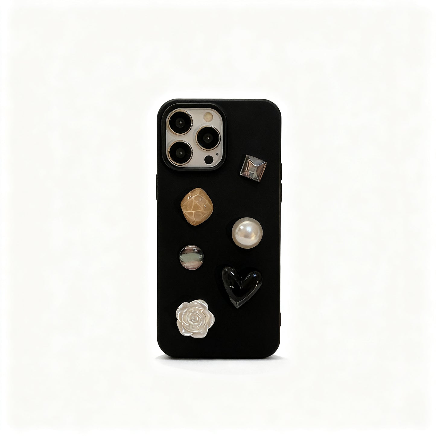 Gemstone Design Soft Phone Case for iPhone
