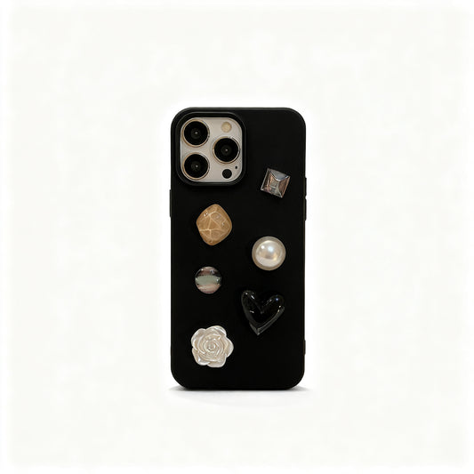 Gemstone Design Soft Phone Case for iPhone
