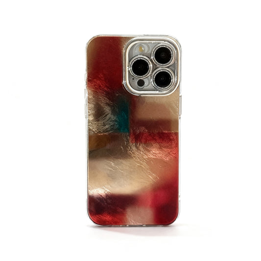 Vintage Color Blur Patchwork Phone Case for iPhone