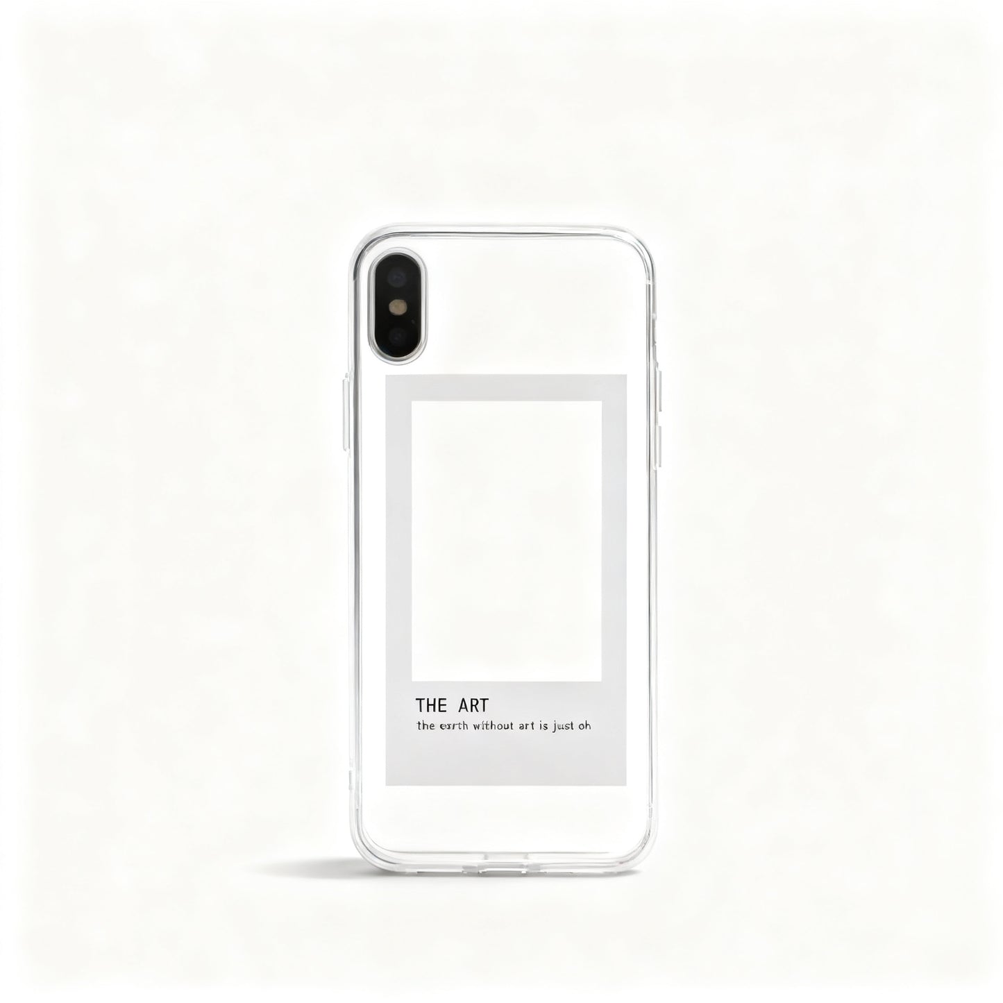 Creative Transparent Window Phone Case for iPhone