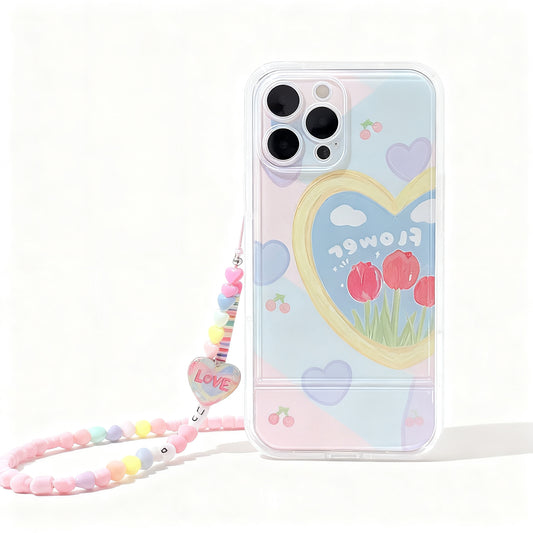 Vintage Oil Painting Glossy Phone Case for iPhone